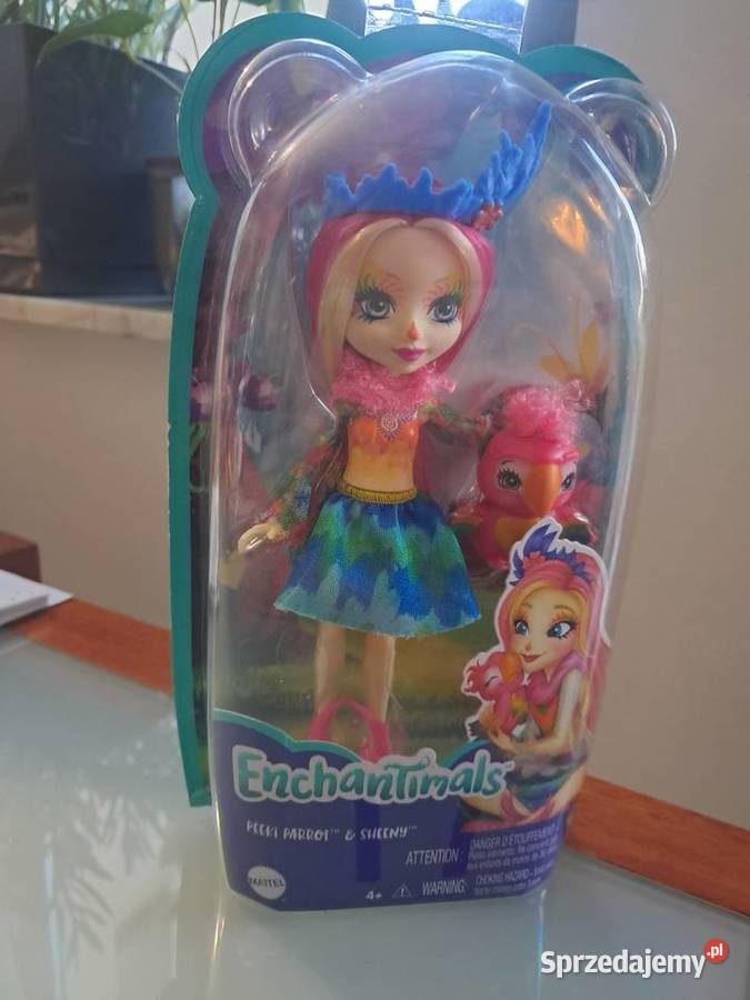 Lalka z figurką MattelEnchantimals Ciecierzyn