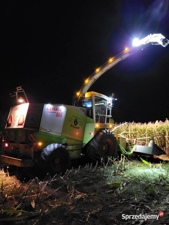 Sieczkarnia Claas Jaguar 880 Bobrówka