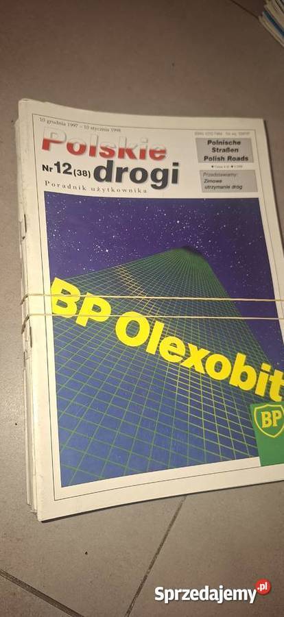 Kolekcja Magazyn Polskie Drogi 1998 Kompletny Antykwariat wielkopolskie