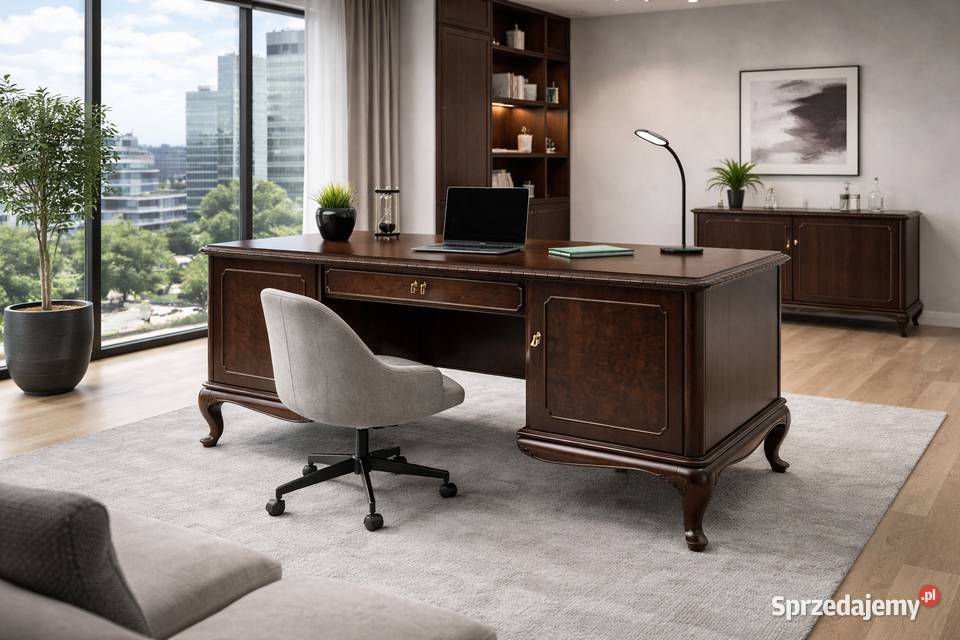 Stylowe biurko chippendale lata 40te renowacji sprzedam