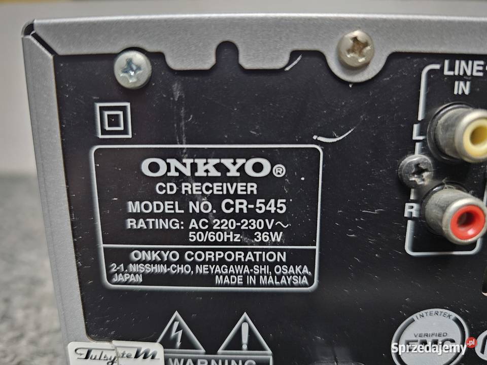 Wysokiej klasy sprzet audio Onkyo CS545 Elektronika Kraków