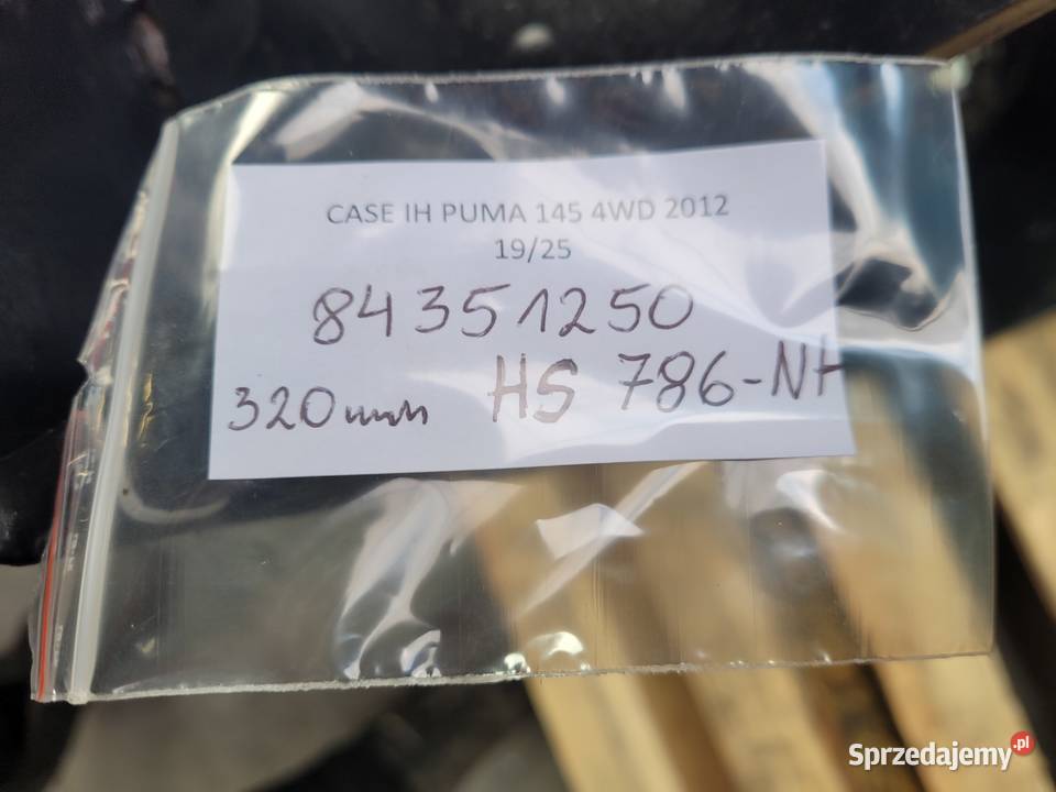 CASE IH PUMA 145 12r SZYNA ZACZEP WSPORNIK Kolno