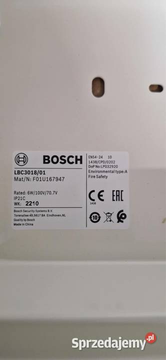 Głośnik ścienny Tarnobrzeg