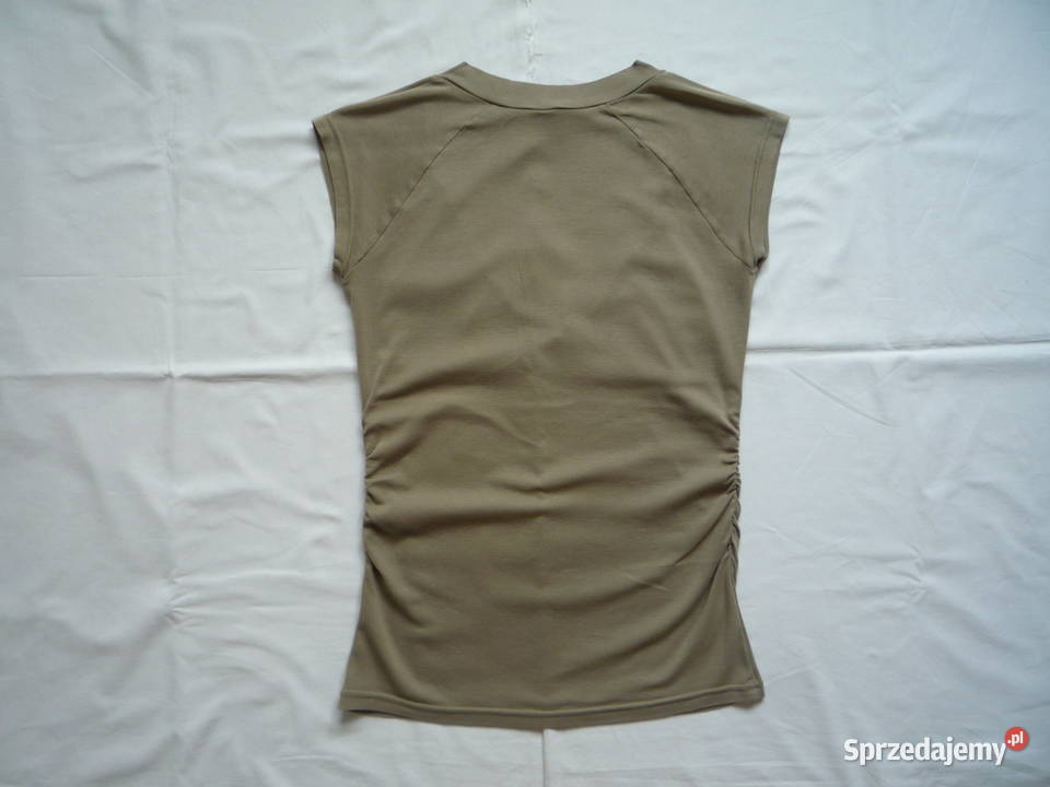 Reserved 36S 38M Koszulka Khaki Ciemny beż Szczecin