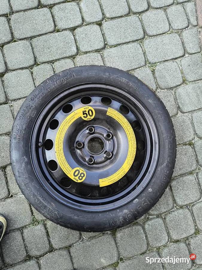 Koło dojazdowe seat Altea Audi 3 Leon 2 Zebrzydowice sprzedam