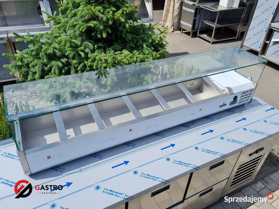 Nadstawka chłodnicza witryna nastawna 8 x 14 GN Gastronomia Ostrów Wielkopolski