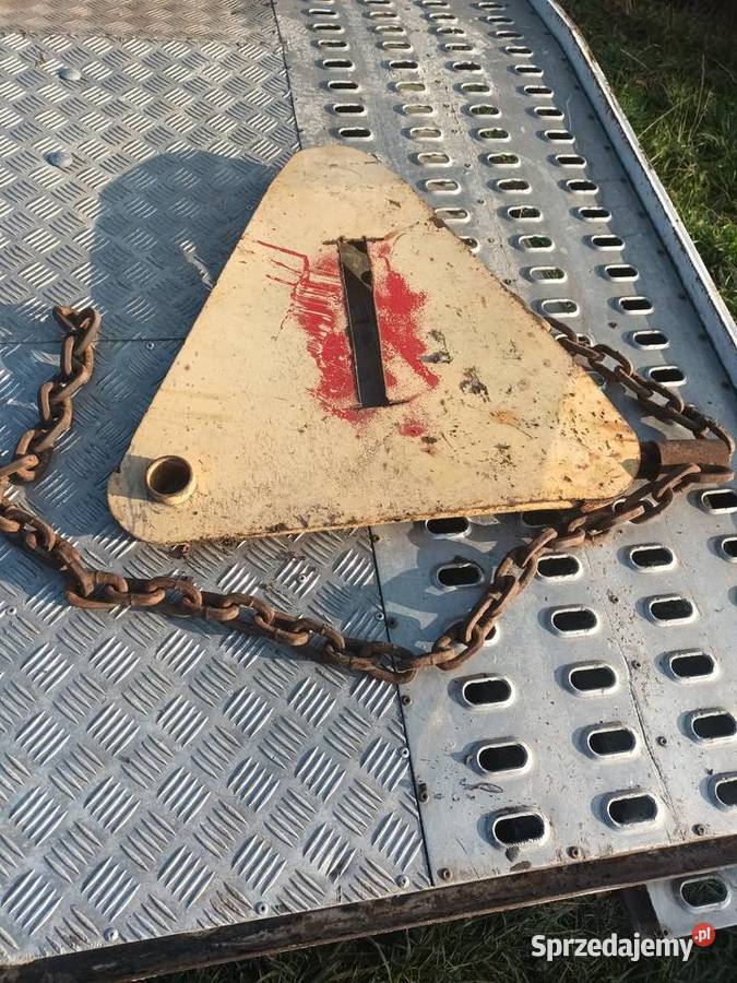 Blokada na kolo samochodu przyczepa itp Nisko