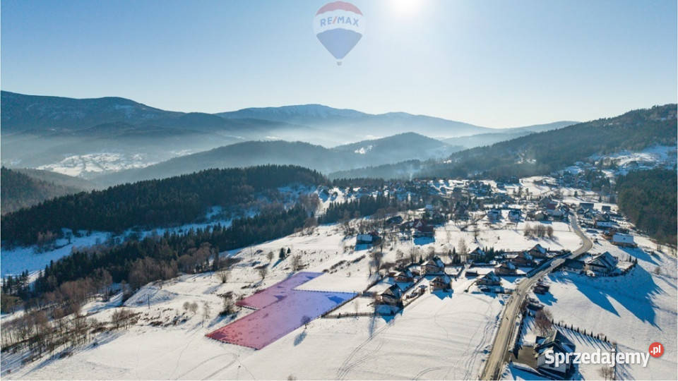 Działka inwestycyjna 6 domów Zawoja 0m