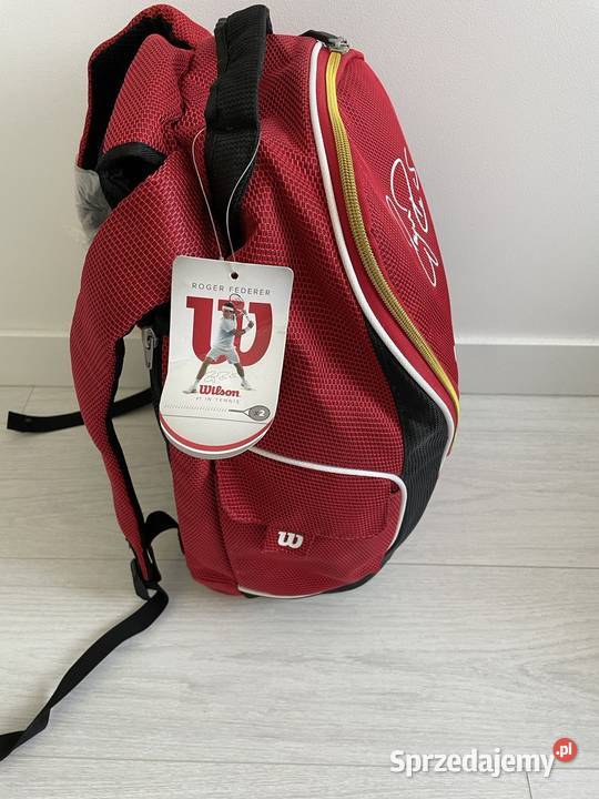Wilson Federer Team III Backpack czerwony mazowieckie Warszawa