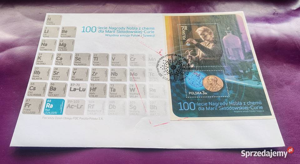 Kolekcjonerska koperta FDC z 2011 r Rarytas Pruszków