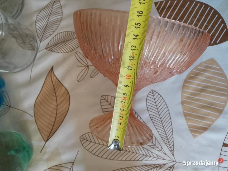 Szkło Ząbkowice owocarka patera JS Drost Legnica sprzedam