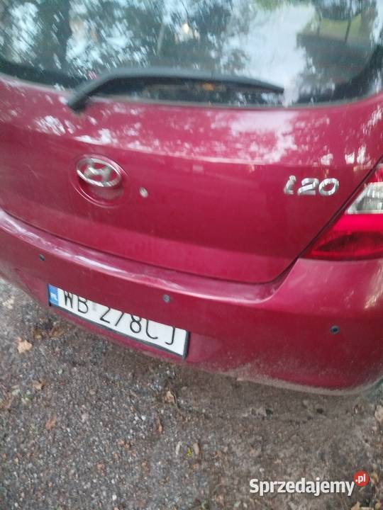 Hyundai i20 12 2010 r na części do naprawy Warszawa