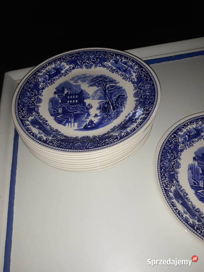 Porcelana angielska zestaw obiadowy angielski Tarnogród