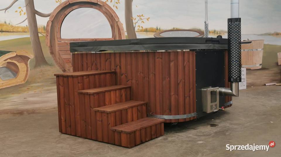 Beczka Kwadratowa Wellness XXL do 14 osób Balia