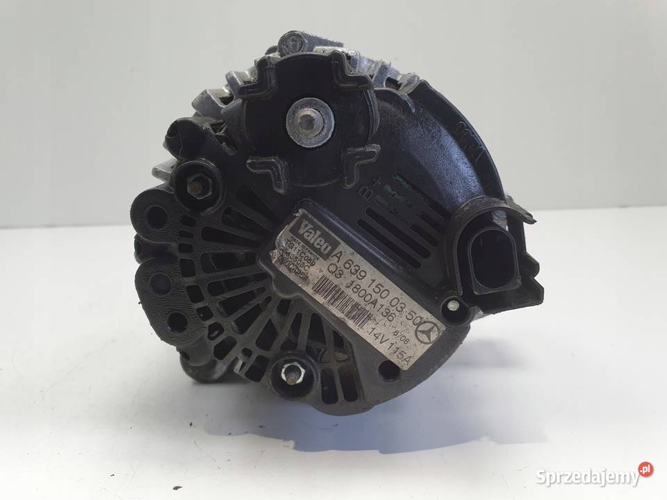 ALTERNATOR Mitsubishi Colt VI 15 DID valeo Układ elektryczny silnika