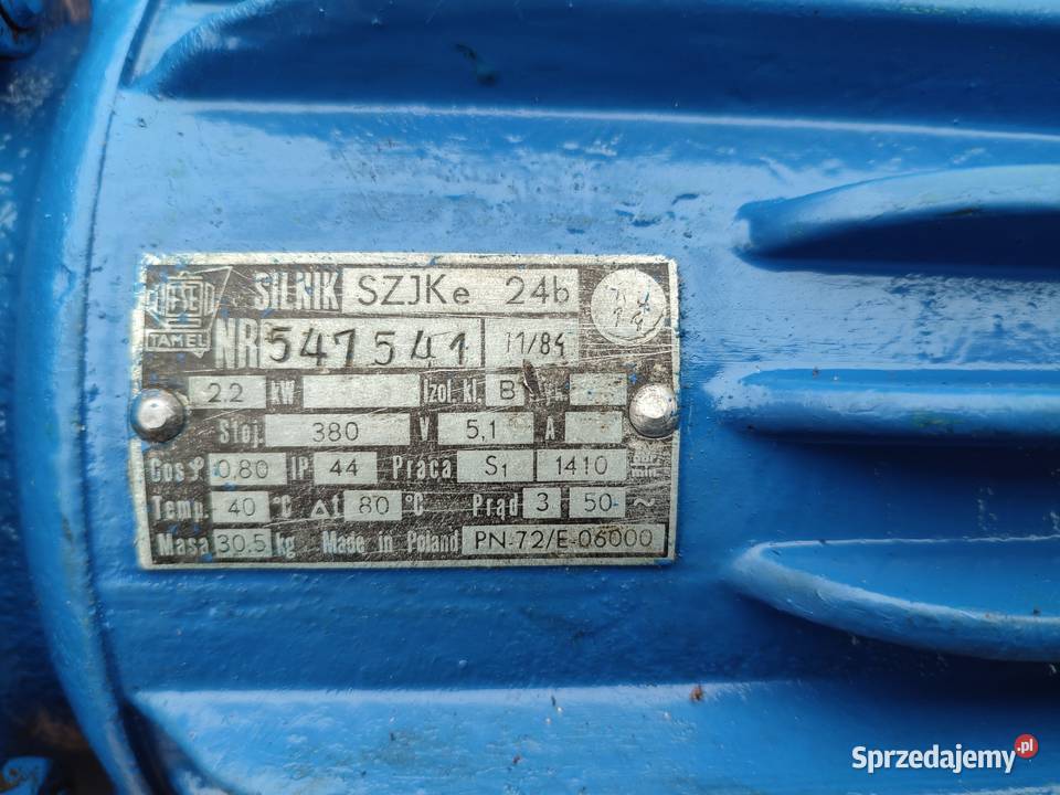 Motoreduktor 22kw BEFARED NERM FD 111obr świętokrzyskie Sędziszów