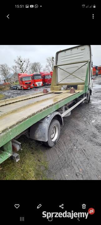 Autolaweta hydrauliczny najazd isoli tak Malbork