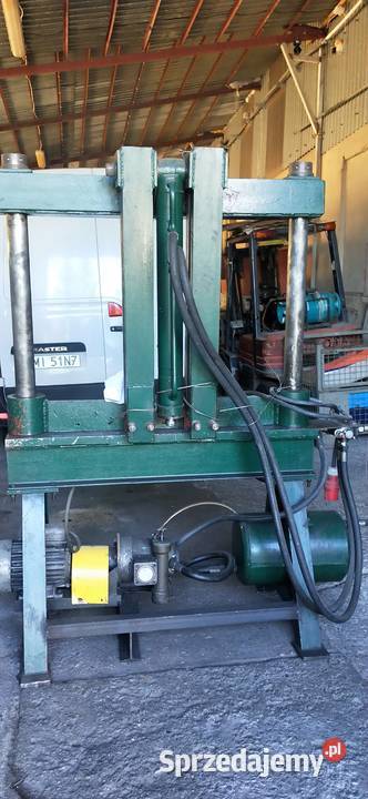 Prasa Hydrauliczna do zaginania blachy drutu 1 Przysieka
