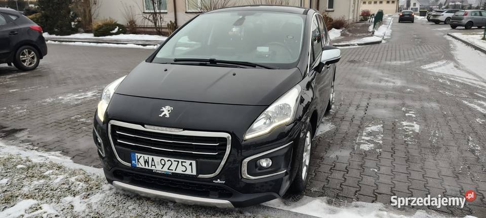 Peugeot 3008 2015r czarny małopolskie Andrychów sprzedam