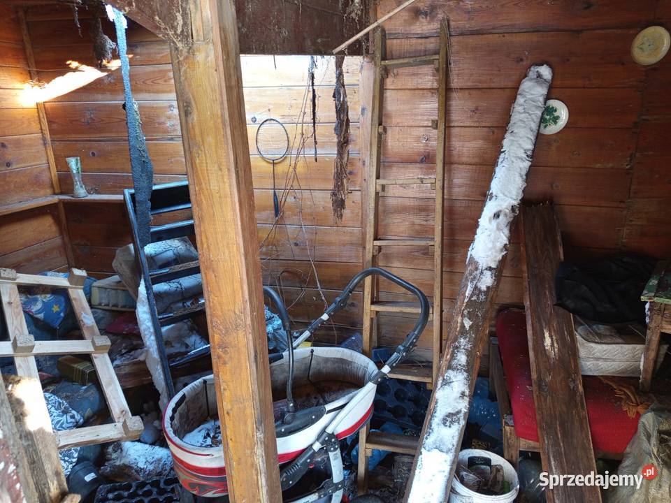 Sprzedam działkę ROD Kalina Zawilcowa z domkiem 15m Lublin