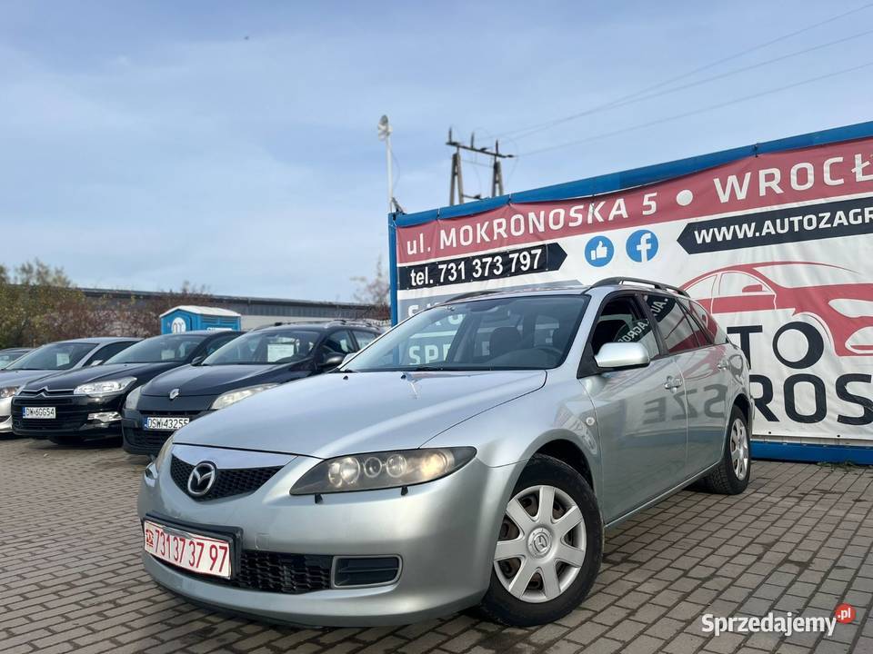 Mazda 6 20 Benzyna 2007 Polift Klima Alufelgi 145KM 6 Wrocław