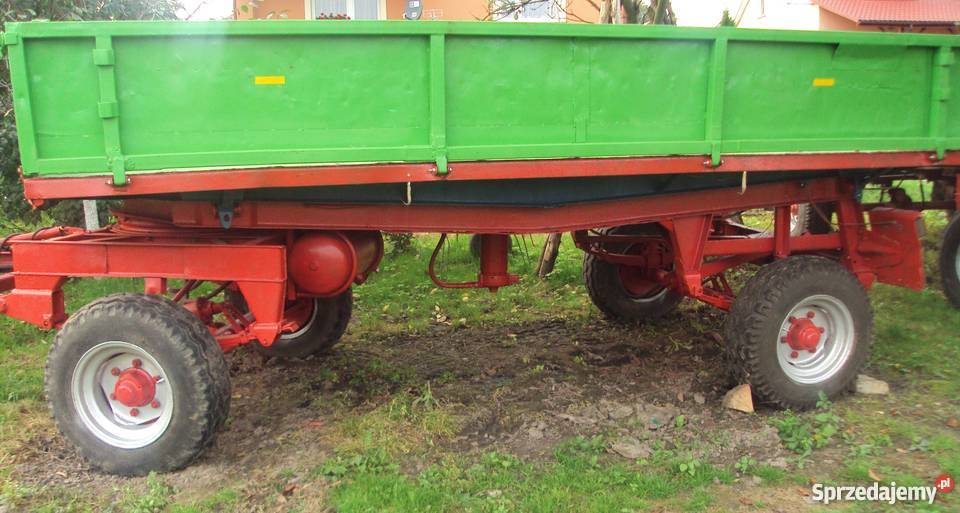 przyczepa wywrotka d47 dokumenty nieuszkodzony