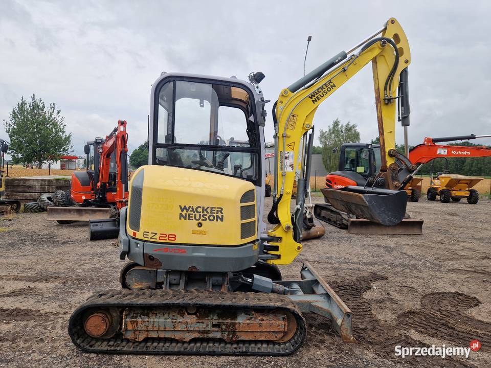 Minikoparka Neuson Wacker EZ 28 VDS 2017r Ryżki