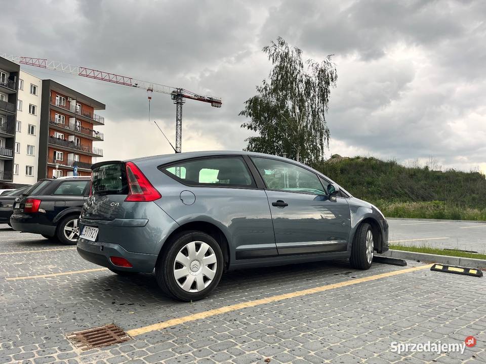 Citroen C4 Coupe 16 benzyna bezwypadkowy Biała Podlaska