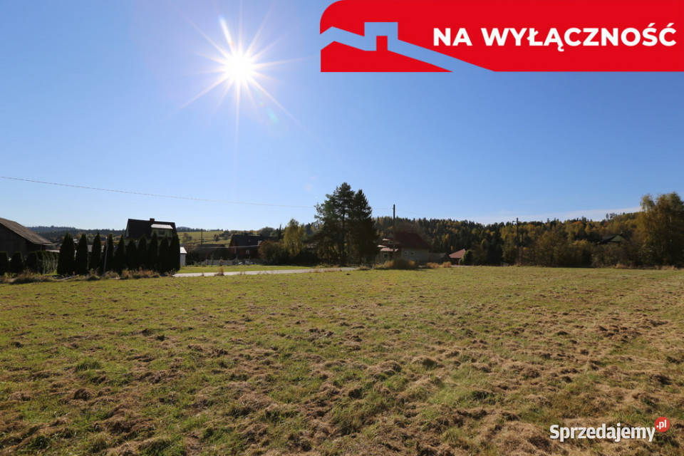 Wymiarowe działki budowlane w Krośnicy Sprzedaż Krośnica