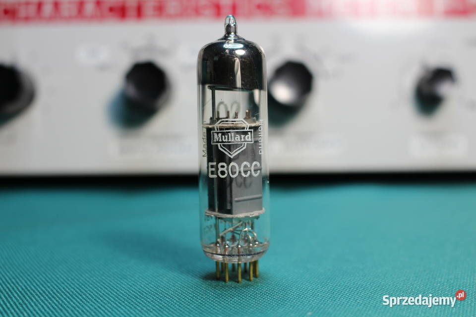 E80CC SQ Mullard parametryczna para lamp Części i akcesoria sprzedam
