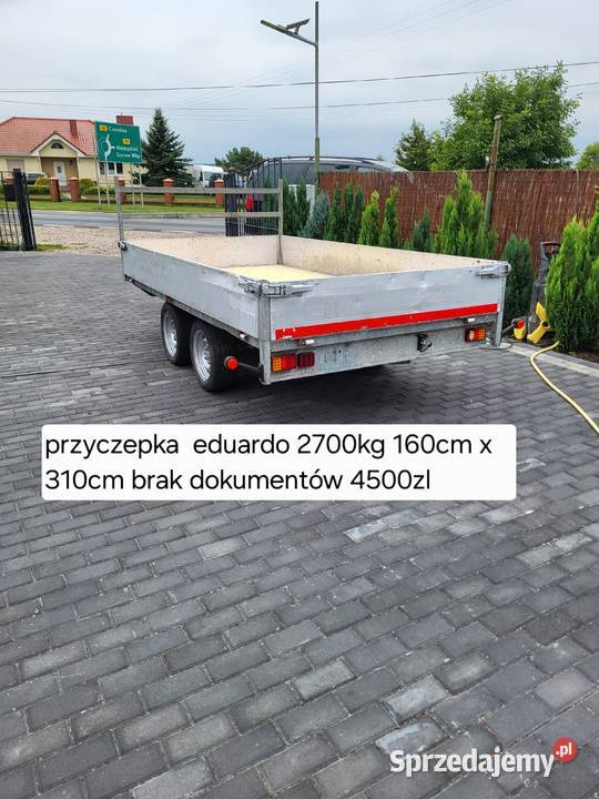 Przyczepka 2700 Eduard towarowe Drezdenko