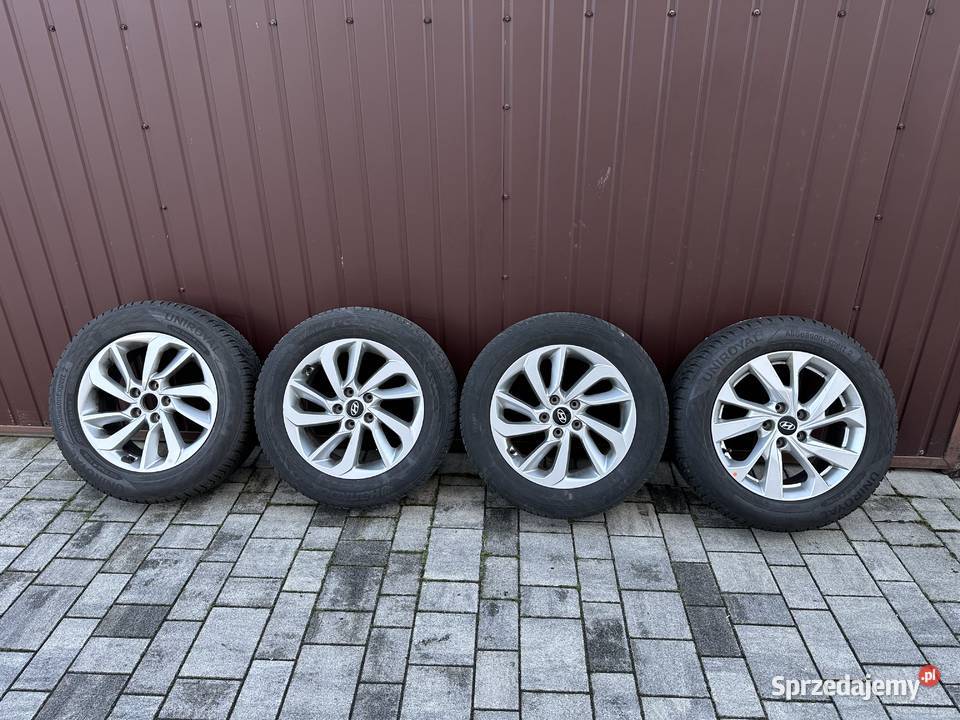 Alufelgi z oponami Hyundai 17 zima Średnica 17" wielkopolskie Pleszew