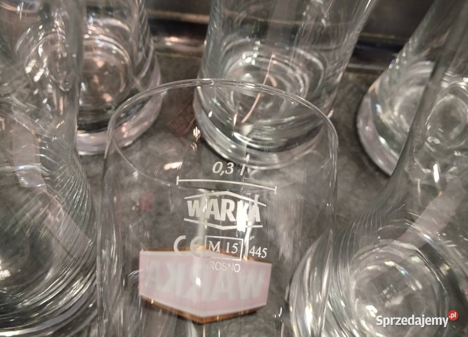 Warka szklanki 6 NOWE 03l Olsztyn