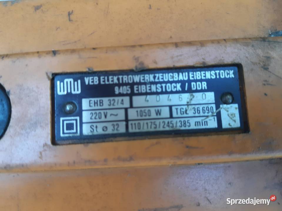 Wiertarka 1050 watt wmw veb ddr bosch makita lubelskie Bychawa