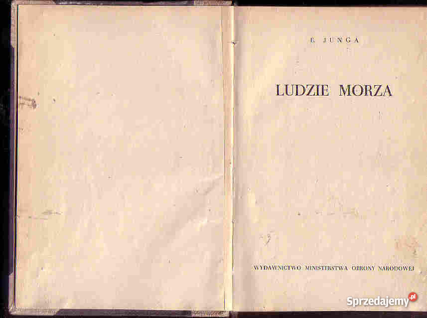 4367 LUDZIE MORZA E JUNGA Czyrna sprzedam
