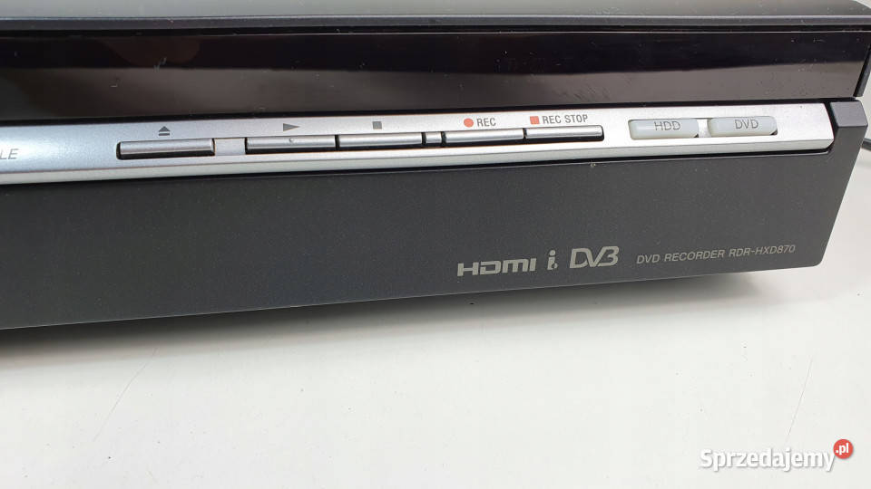 SONY RDR HXD 870 DVD HDD CD player HDMI Międzychód