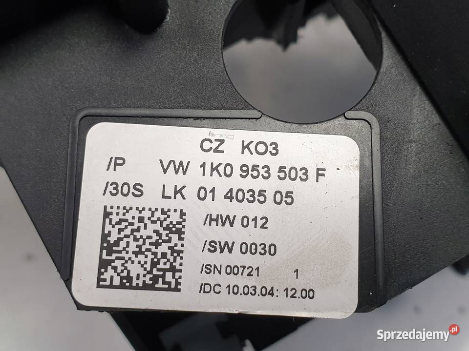 VW Golf V PRZEŁĄCZNIK ZESPOLONY Manetka osobowe Chełm