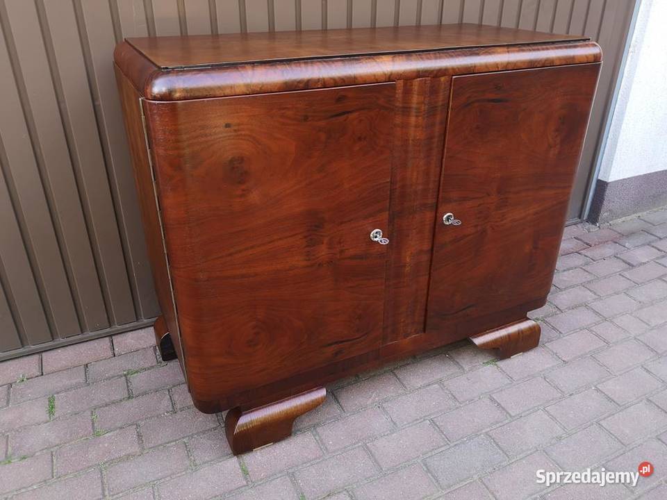Komoda Pomocnik ARTDECO OrzechDąb Zgrabna Stara Swarzędz