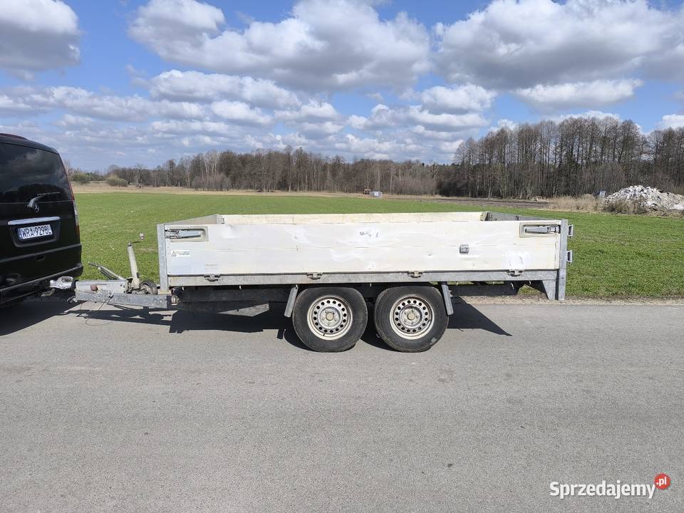 Przyczepa wywrotka kiper laweta 3500DMC 2