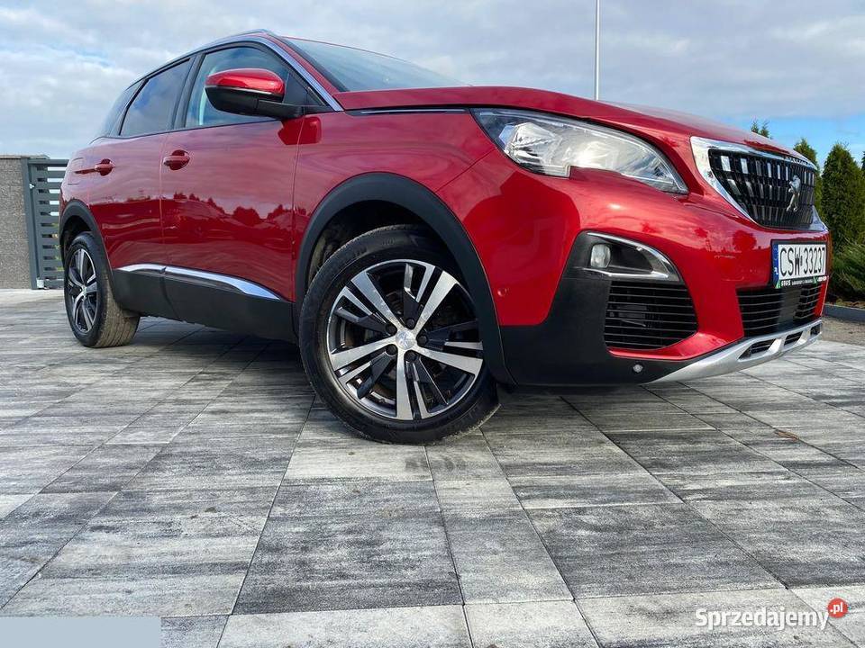 Peugeot 3008 12 PureTech Allure 130 2018r nieuszkodzony kujawsko-pomorskie Grudziądz