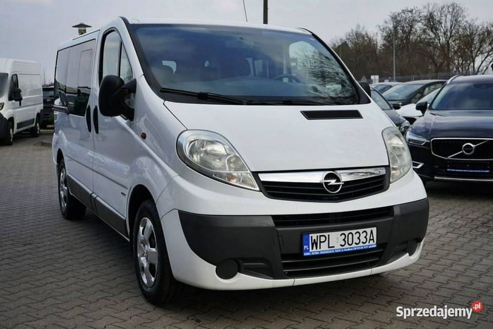 Opel Vivaro 20CDTI Klima automat 8 osób 2012r mazowieckie Płock