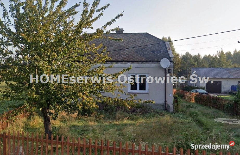 Dom wolnostojący sprzedam 56m2 Ostrowiec mieszkalny świętokrzyskie Ostrowiec Świętokrzyski