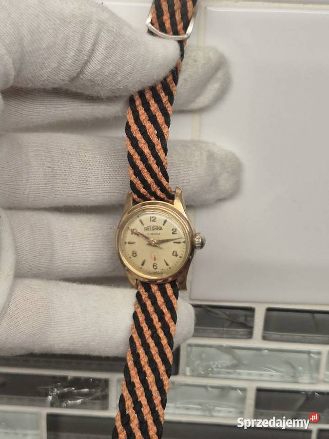 Damski zegarek vintage Delbana