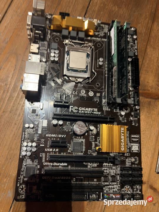 Płyta z i5 4690 i ram Gigabyte Radom sprzedam