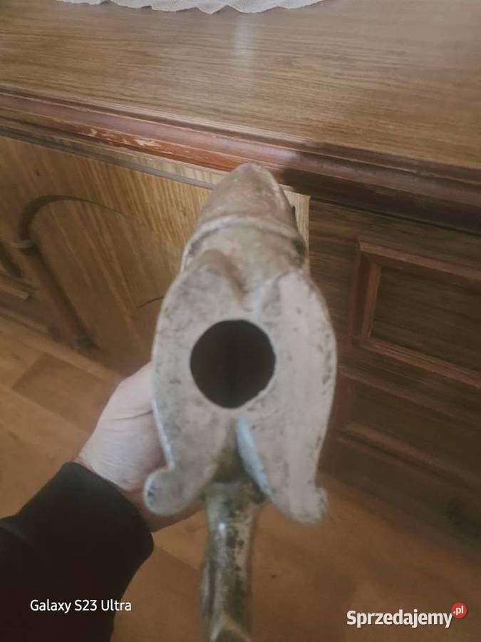 Figurka Ryba dekoracyjna vintage złota szary Dekoracje i ozdoby Olsztyn