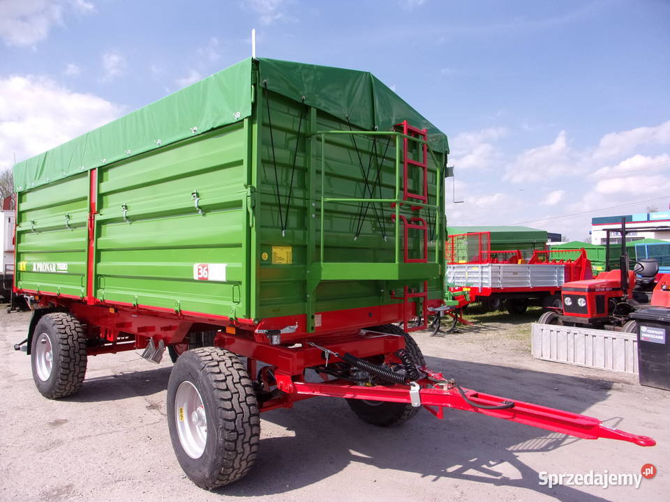 NOWA Przyczepa rolnicza dwuosiowa PRONAR PT680 Przyczepy rolnicze Opoczno