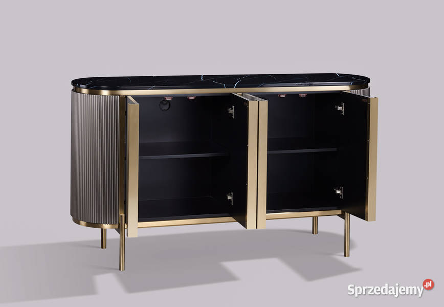 Komoda złota grafitowa Omega Glamour Premium Nowy Sącz