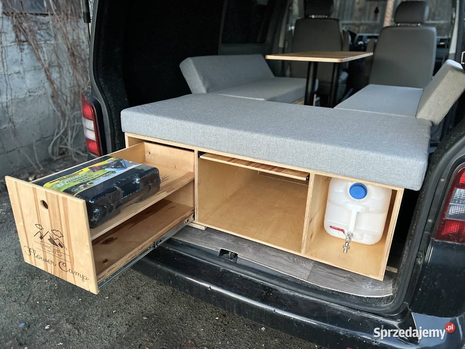 Kemping box kamper w minutę kamper z dostawczaka Syców