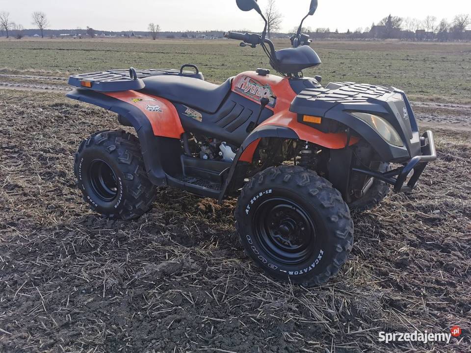 Quad Linhai Hytrack 320 4x4 homologacja l7e 242km wielkopolskie