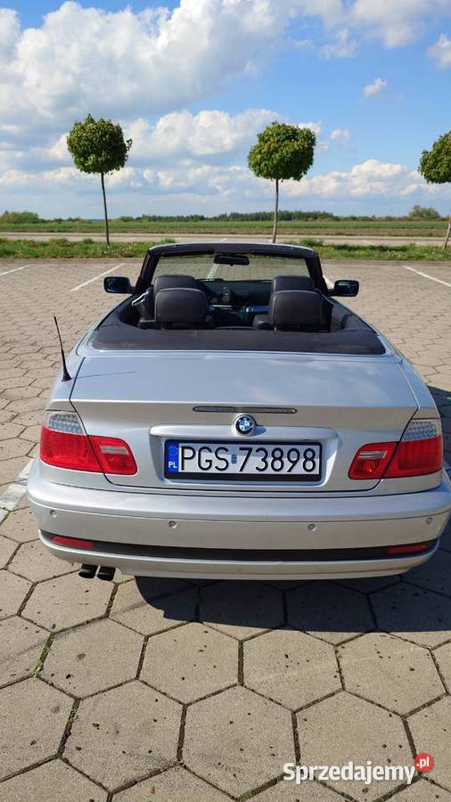 BMW E46 Cabrio 320Ci 2005 r Lift Silnik 22 R6 nieuszkodzony Seria 3 wielkopolskie Gostyń